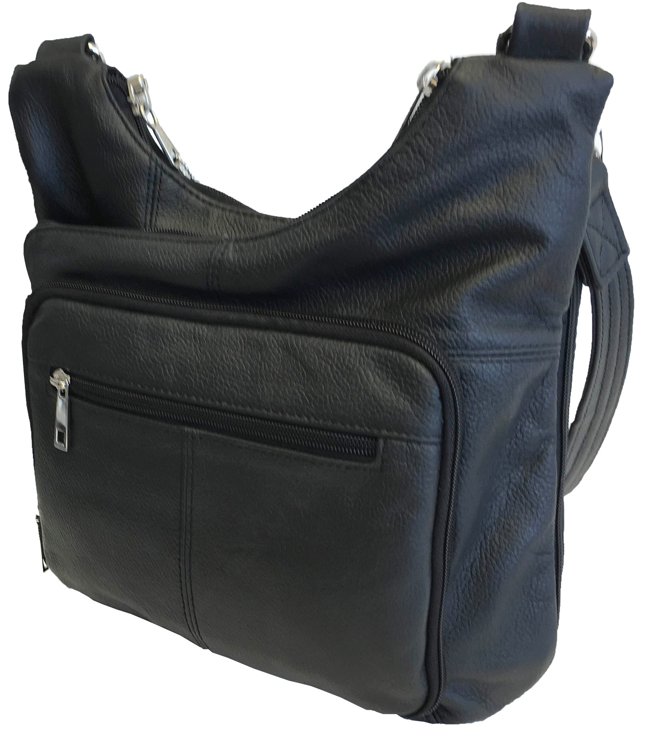 Genuine Leather Concealed Carry Gun Purse Concealment Bag CCW CWP ...